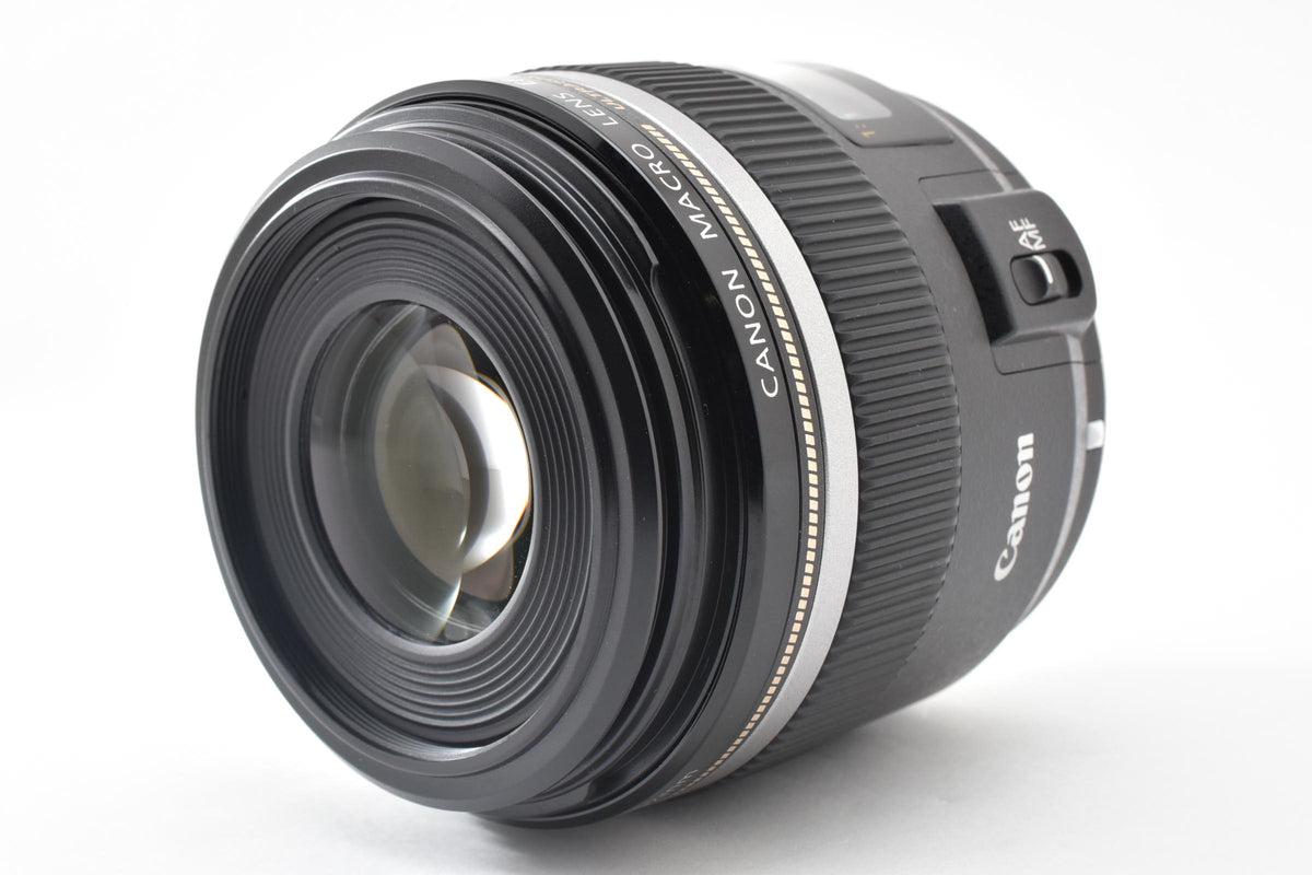 良品 Canon キヤノン EF-S 60mm F2.8 MACRO USM AFレンズ APS-C フード付 260921e