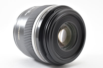 良品 Canon キヤノン EF-S 60mm F2.8 MACRO USM AFレンズ APS-C フード付 260921e