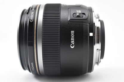 良品 Canon キヤノン EF-S 60mm F2.8 MACRO USM AFレンズ APS-C フード付 260921e