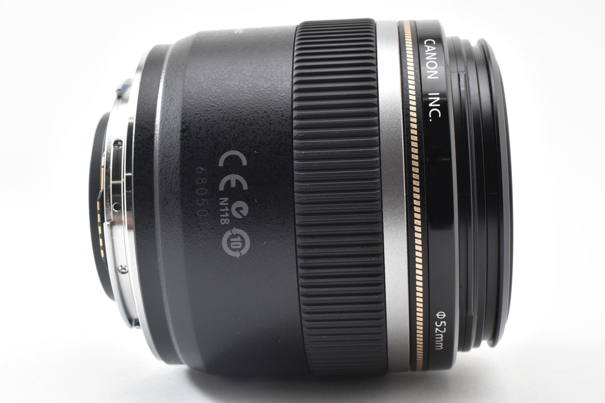 良品 Canon キヤノン EF-S 60mm F2.8 MACRO USM AFレンズ APS-C フード付 260921e