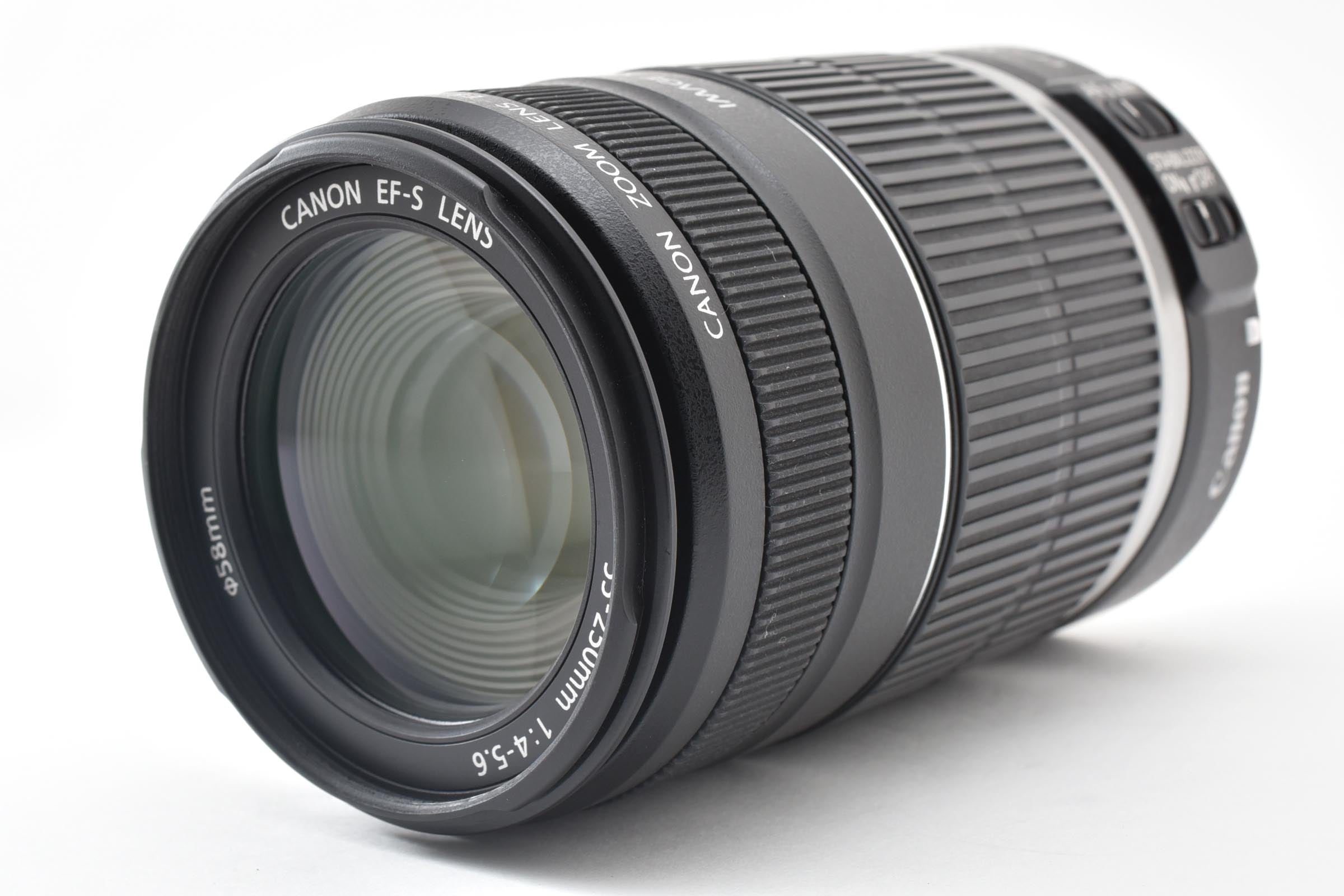 良品 Canon キヤノン EF-S 55-250mm F4-5.6 IS AFレンズ APS-C 260921f