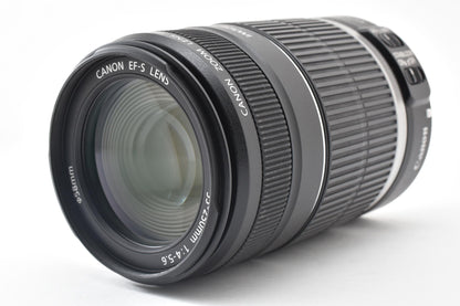 良品 Canon キヤノン EF-S 55-250mm F4-5.6 IS AFレンズ APS-C 260921f