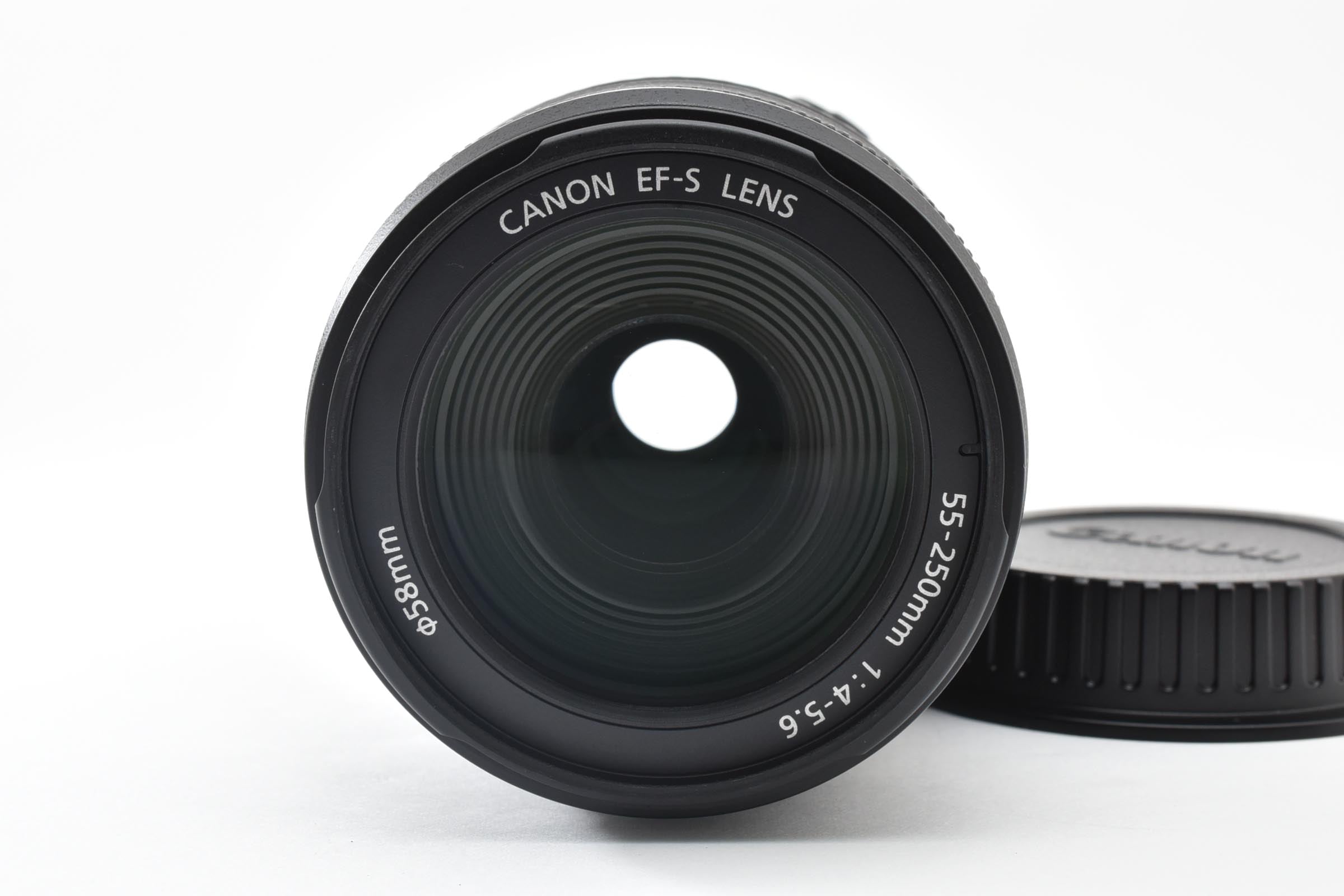良品 Canon キヤノン EF-S 55-250mm F4-5.6 IS AFレンズ APS-C 260921f