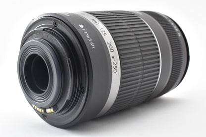 良品 Canon キヤノン EF-S 55-250mm F4-5.6 IS AFレンズ APS-C 260921f
