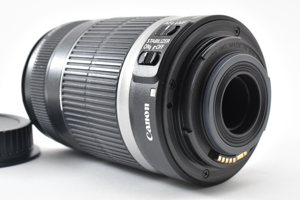 良品 Canon キヤノン EF-S 55-250mm F4-5.6 IS AFレンズ APS-C 260921f