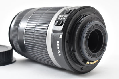 良品 Canon キヤノン EF-S 55-250mm F4-5.6 IS AFレンズ APS-C 260921f