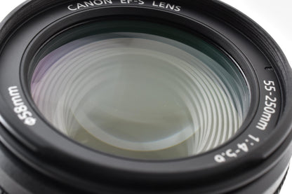 良品 Canon キヤノン EF-S 55-250mm F4-5.6 IS AFレンズ APS-C 260921f