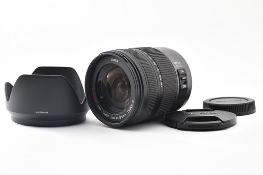 良品 Panasonic LUMIX G VARIO HD 14-140mm F4.0-5.8 ASPH. MEGA O.I.S. H-VS014140 AFレンズ マイクロフォーサーズ フード付 260921g