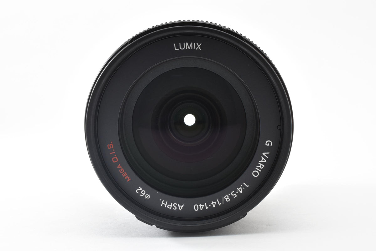 良品 Panasonic LUMIX G VARIO HD 14-140mm F4.0-5.8 ASPH. MEGA O.I.S. H-VS014140 AFレンズ マイクロフォーサーズ フード付 260921g