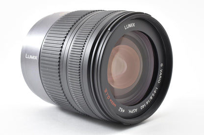 良品 Panasonic LUMIX G VARIO HD 14-140mm F4.0-5.8 ASPH. MEGA O.I.S. H-VS014140 AFレンズ マイクロフォーサーズ フード付 260921g
