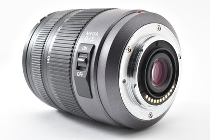 良品 Panasonic LUMIX G VARIO HD 14-140mm F4.0-5.8 ASPH. MEGA O.I.S. H-VS014140 AFレンズ マイクロフォーサーズ フード付 260921g