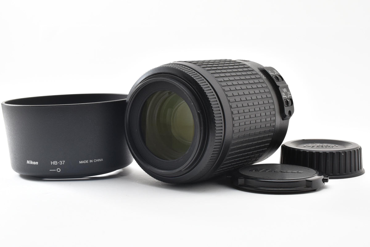 Nikon ニコン AF-S DX NIKKOR 55-200mm F4-5.6G ED VR APS-C  ズームレンズ フード付 260921j