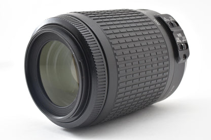 Nikon ニコン AF-S DX NIKKOR 55-200mm F4-5.6G ED VR APS-C  ズームレンズ フード付 260921j