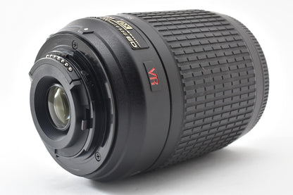 Nikon ニコン AF-S DX NIKKOR 55-200mm F4-5.6G ED VR APS-C  ズームレンズ フード付 260921j