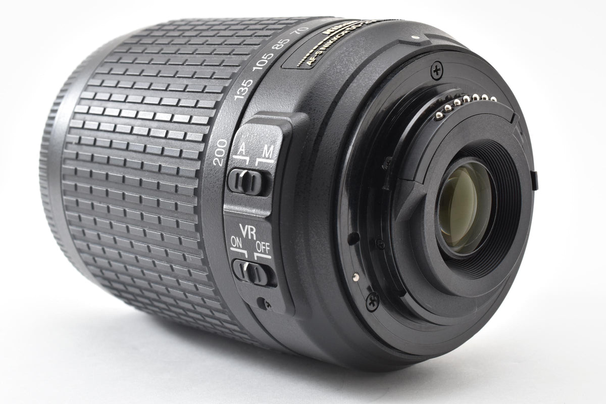 Nikon ニコン AF-S DX NIKKOR 55-200mm F4-5.6G ED VR APS-C  ズームレンズ フード付 260921j