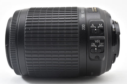 Nikon ニコン AF-S DX NIKKOR 55-200mm F4-5.6G ED VR APS-C  ズームレンズ フード付 260921j
