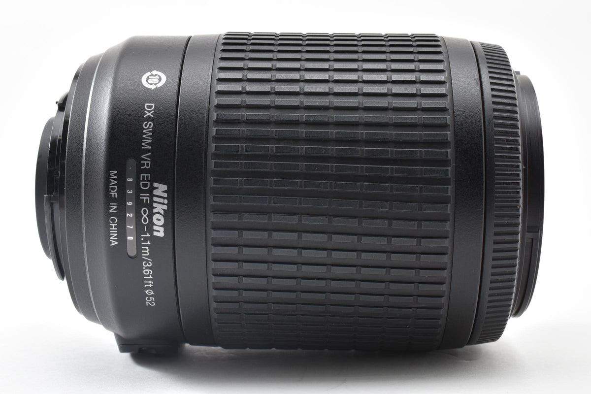 Nikon ニコン AF-S DX NIKKOR 55-200mm F4-5.6G ED VR APS-C  ズームレンズ フード付 260921j