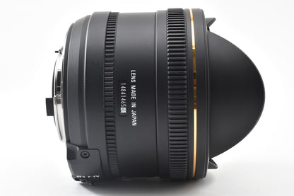 良品 SIGMA シグマ 10mm F2.8 EX DC FISHEYE HSM AFレンズ Nikon Fマウント APS-C ケース付 260921p