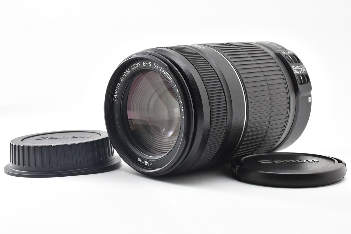 良品 Canon キヤノン EF-S 55-250mm F4-5.6 IS II AFレンズ APS-C 260921q