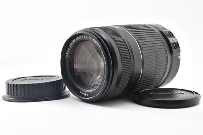 良品 Canon キヤノン EF-S 55-250mm F4-5.6 IS II AFレンズ APS-C 260921q