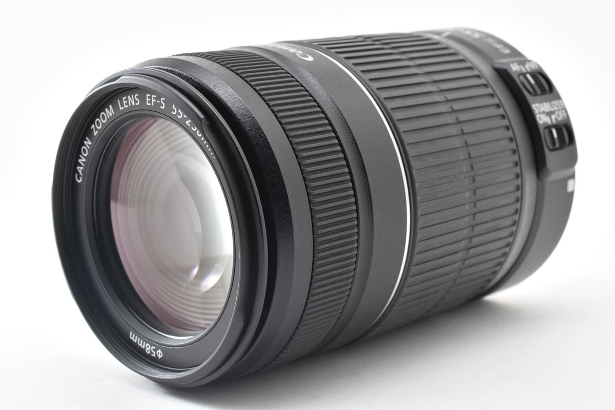 良品 Canon キヤノン EF-S 55-250mm F4-5.6 IS II AFレンズ APS-C 260921q