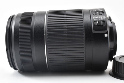 良品 Canon キヤノン EF-S 55-250mm F4-5.6 IS II AFレンズ APS-C 260921q