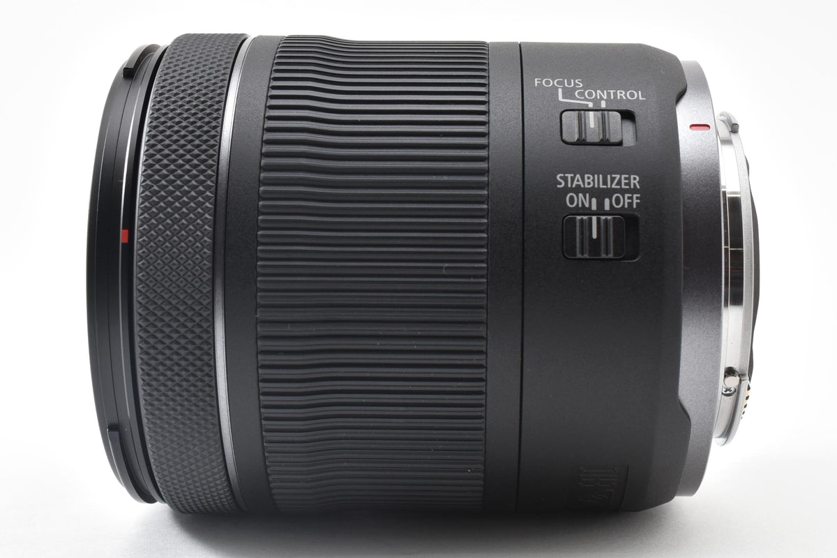 美品 Canon キヤノン RF 24-105mm F4-7.1 IS STM AFレンズ ミラーレス用 RFマウント フルサイズ  フード付 260918e