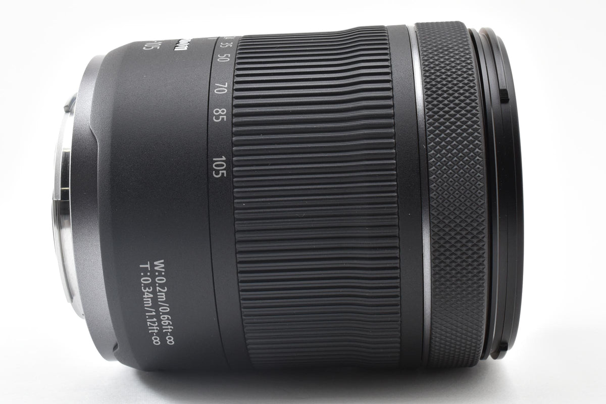 美品 Canon キヤノン RF 24-105mm F4-7.1 IS STM AFレンズ ミラーレス用 RFマウント フルサイズ  フード付 260918e
