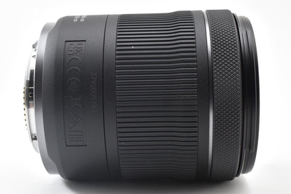 美品 Canon キヤノン RF 24-105mm F4-7.1 IS STM AFレンズ ミラーレス用 RFマウント フルサイズ  フード付 260918e