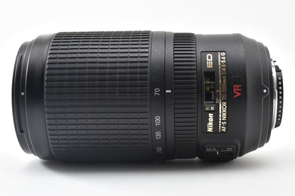 美品 Nikon ニコン AF-S VR ZOOM NIKKOR 70-300mm F4.5-5.6G IF ED AFレンズ フルサイズ 260918f