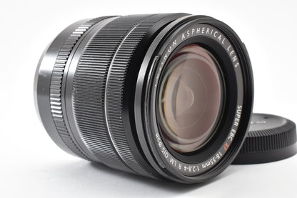 FUJIFILM 富士フイルム XF 18-55mm F2.8-4 R LM OIS AFレンズ Xマウント フード付 260918r