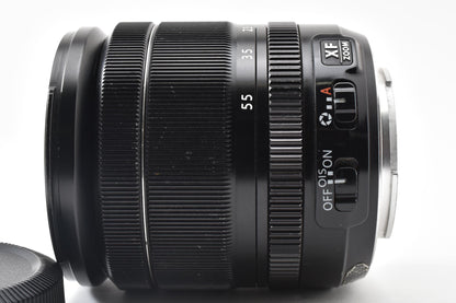 FUJIFILM 富士フイルム XF 18-55mm F2.8-4 R LM OIS AFレンズ Xマウント フード付 260918r