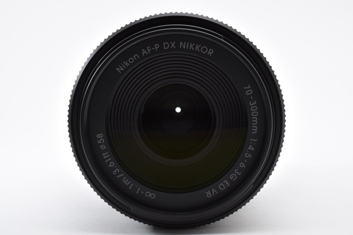 美品 Nikon ニコン AF-P DX NIKKOR 70-300mm F4.5-6.3G ED VR AFレンズ APS-C フード付 260918g