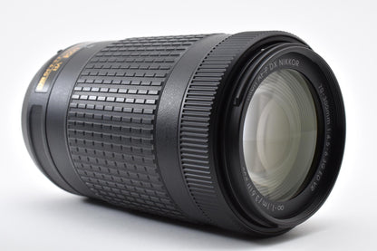 美品 Nikon ニコン AF-P DX NIKKOR 70-300mm F4.5-6.3G ED VR AFレンズ APS-C フード付 260918g