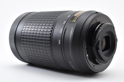 美品 Nikon ニコン AF-P DX NIKKOR 70-300mm F4.5-6.3G ED VR AFレンズ APS-C フード付 260918g