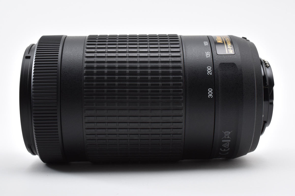 美品 Nikon ニコン AF-P DX NIKKOR 70-300mm F4.5-6.3G ED VR AFレンズ APS-C フード付 260918g