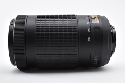 美品 Nikon ニコン AF-P DX NIKKOR 70-300mm F4.5-6.3G ED VR AFレンズ APS-C フード付 260918g