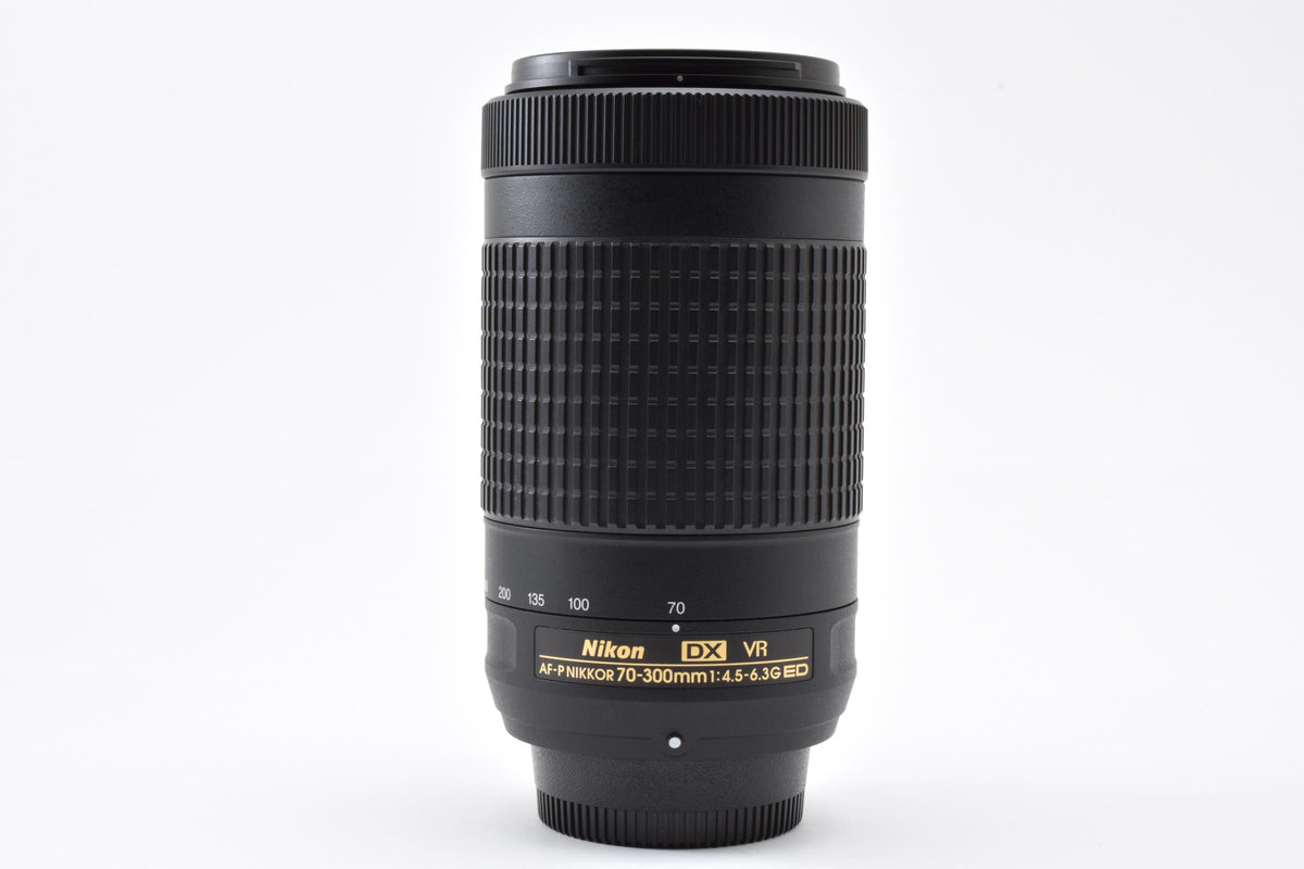 美品 Nikon ニコン AF-P DX NIKKOR 70-300mm F4.5-6.3G ED VR AFレンズ APS-C フード付 260918g
