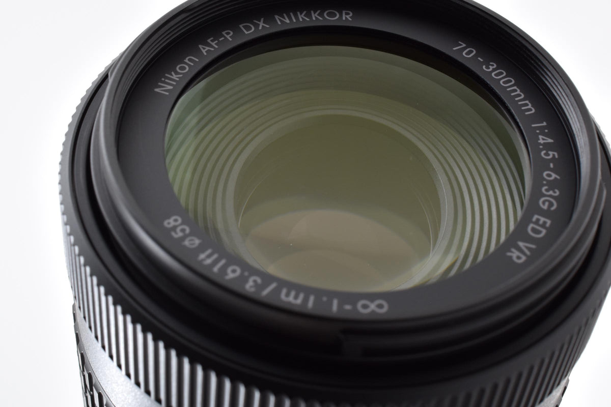 美品 Nikon ニコン AF-P DX NIKKOR 70-300mm F4.5-6.3G ED VR AFレンズ APS-C フード付 260918g