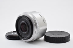 Nikon ニコン 1 NIKKOR 18.5mm F1.8 AFレンズ シルバー 1マウント CXフォーマット 260918h