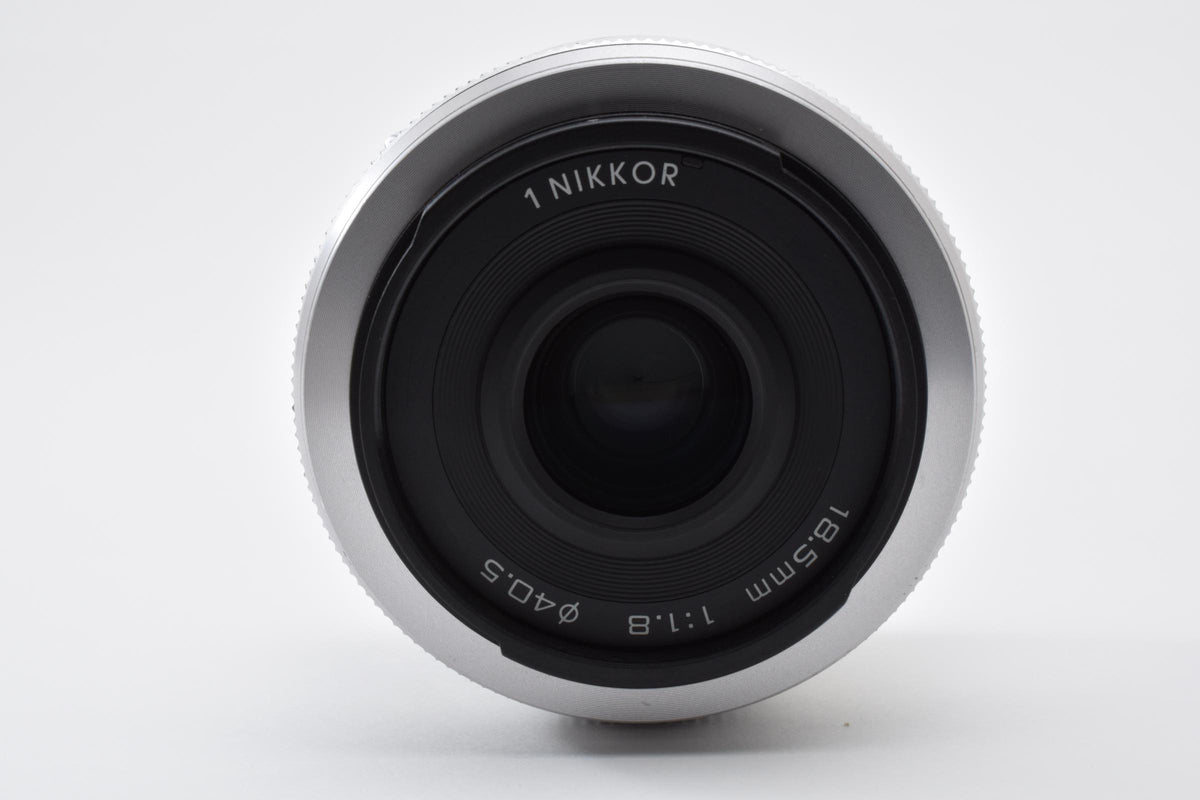 Nikon ニコン 1 NIKKOR 18.5mm F1.8 AFレンズ シルバー 1マウント CXフォーマット 260918h