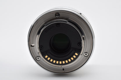 Nikon ニコン 1 NIKKOR 18.5mm F1.8 AFレンズ シルバー 1マウント CXフォーマット 260918h