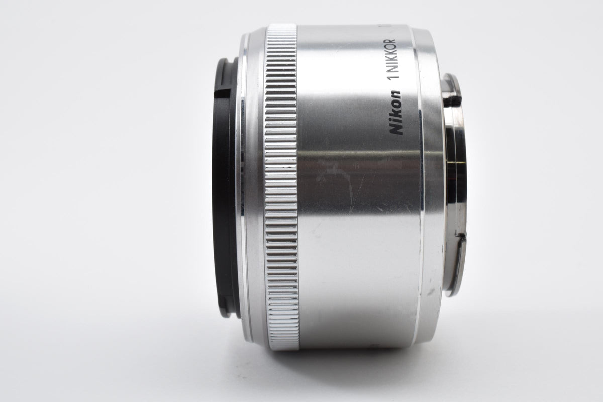 Nikon ニコン 1 NIKKOR 18.5mm F1.8 AFレンズ シルバー 1マウント CXフォーマット 260918h