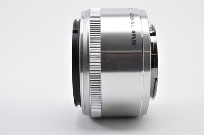 Nikon ニコン 1 NIKKOR 18.5mm F1.8 AFレンズ シルバー 1マウント CXフォーマット 260918h