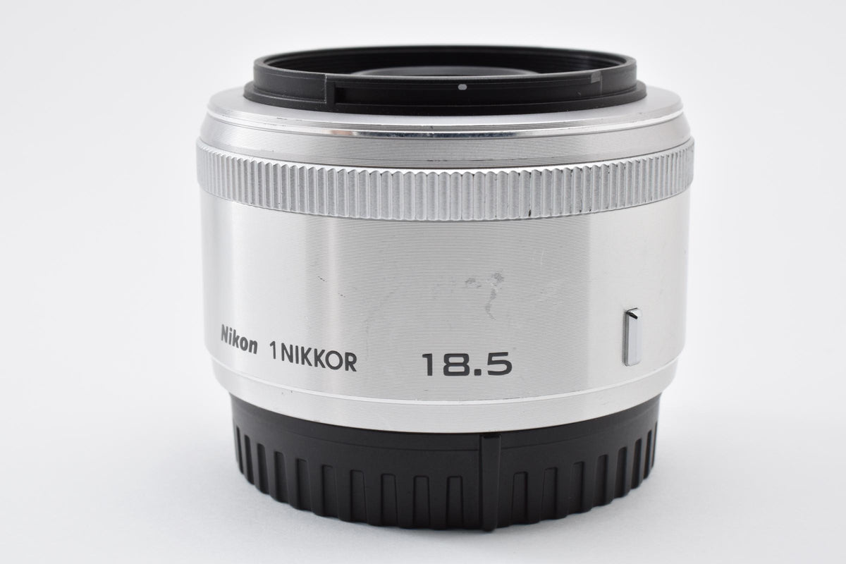 Nikon ニコン 1 NIKKOR 18.5mm F1.8 AFレンズ シルバー 1マウント CXフォーマット 260918h