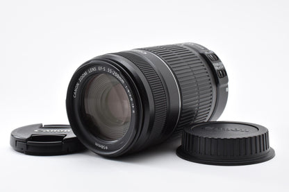 良品 Canon キヤノン EF-S 55-250mm F4-5.6 IS II AFレンズ APS-C 260918l