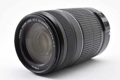 良品 Canon キヤノン EF-S 55-250mm F4-5.6 IS II AFレンズ APS-C 260918l