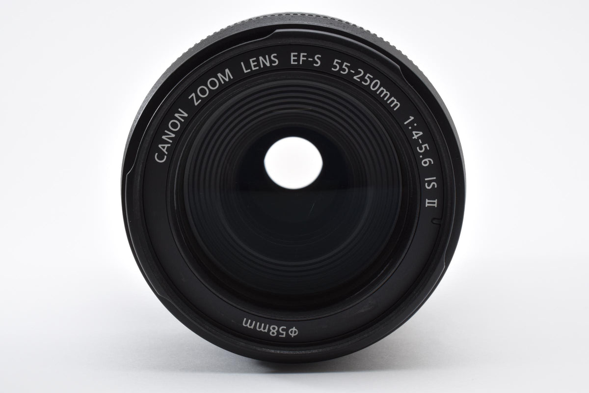 良品 Canon キヤノン EF-S 55-250mm F4-5.6 IS II AFレンズ APS-C 260918l