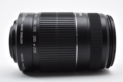 良品 Canon キヤノン EF-S 55-250mm F4-5.6 IS II AFレンズ APS-C 260918l