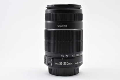 良品 Canon キヤノン EF-S 55-250mm F4-5.6 IS II AFレンズ APS-C 260918l